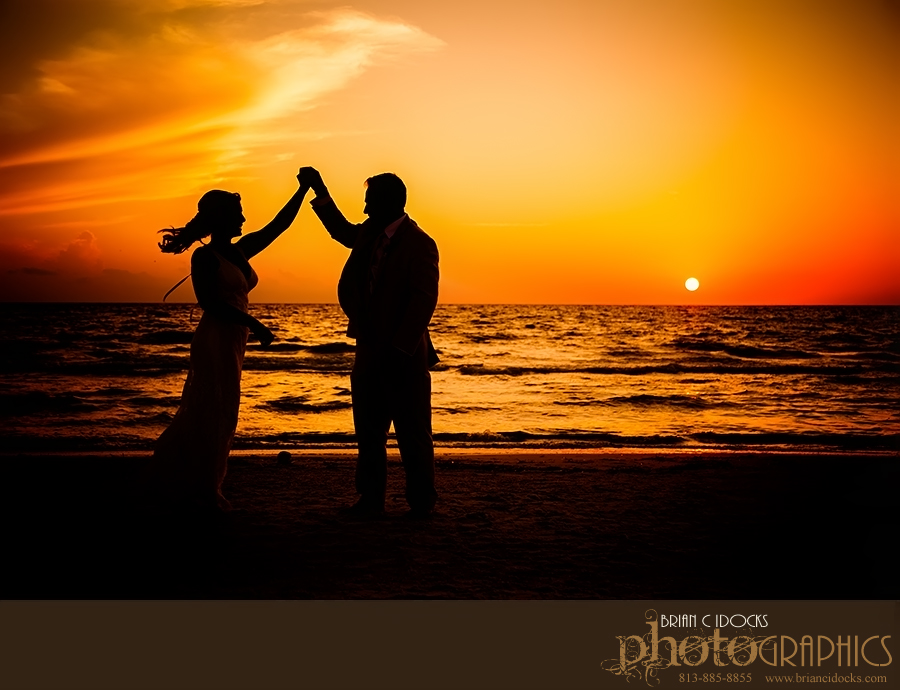 A Beach Wedding In Clearwater Beach Florida