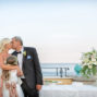 Kiss bride and groom Taormina