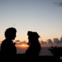 sunset portrait bride and groom Sicily