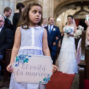 little girls announcing the bride