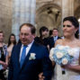 bride entrance with her dad