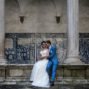 groom holding bride in Viseu Portugal