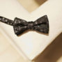 bow tie photo on santorini elopement