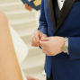 groom wedding ring in elopement santa irene santorini