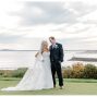 Bride and Groom at the Colony Hotel in Kennebunkport