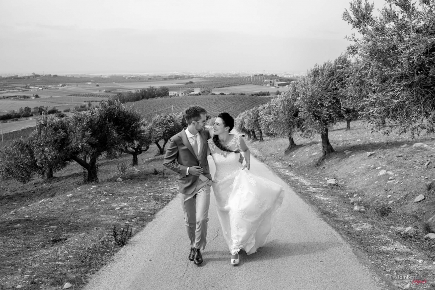 black and white wedding photos in Sicily